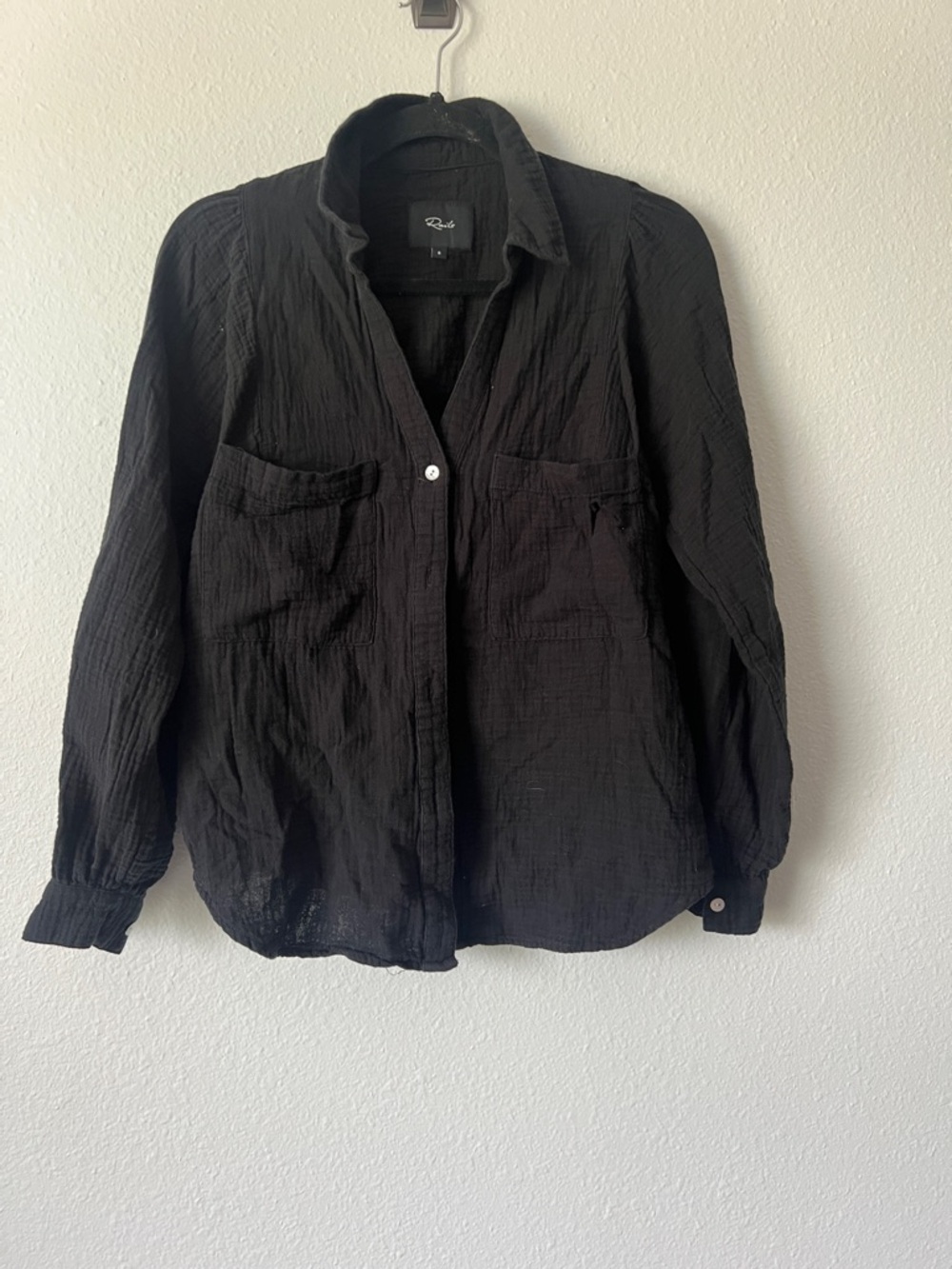 Rails Lauren Women’s Cotton Gauze Button Down Shirt size small - Picture 4 of 5